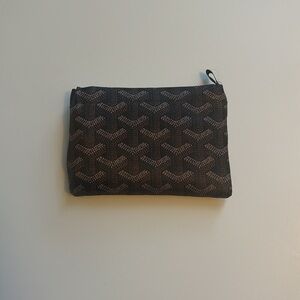 Large geometric print reusable nylon shopping tote bag in BROWN